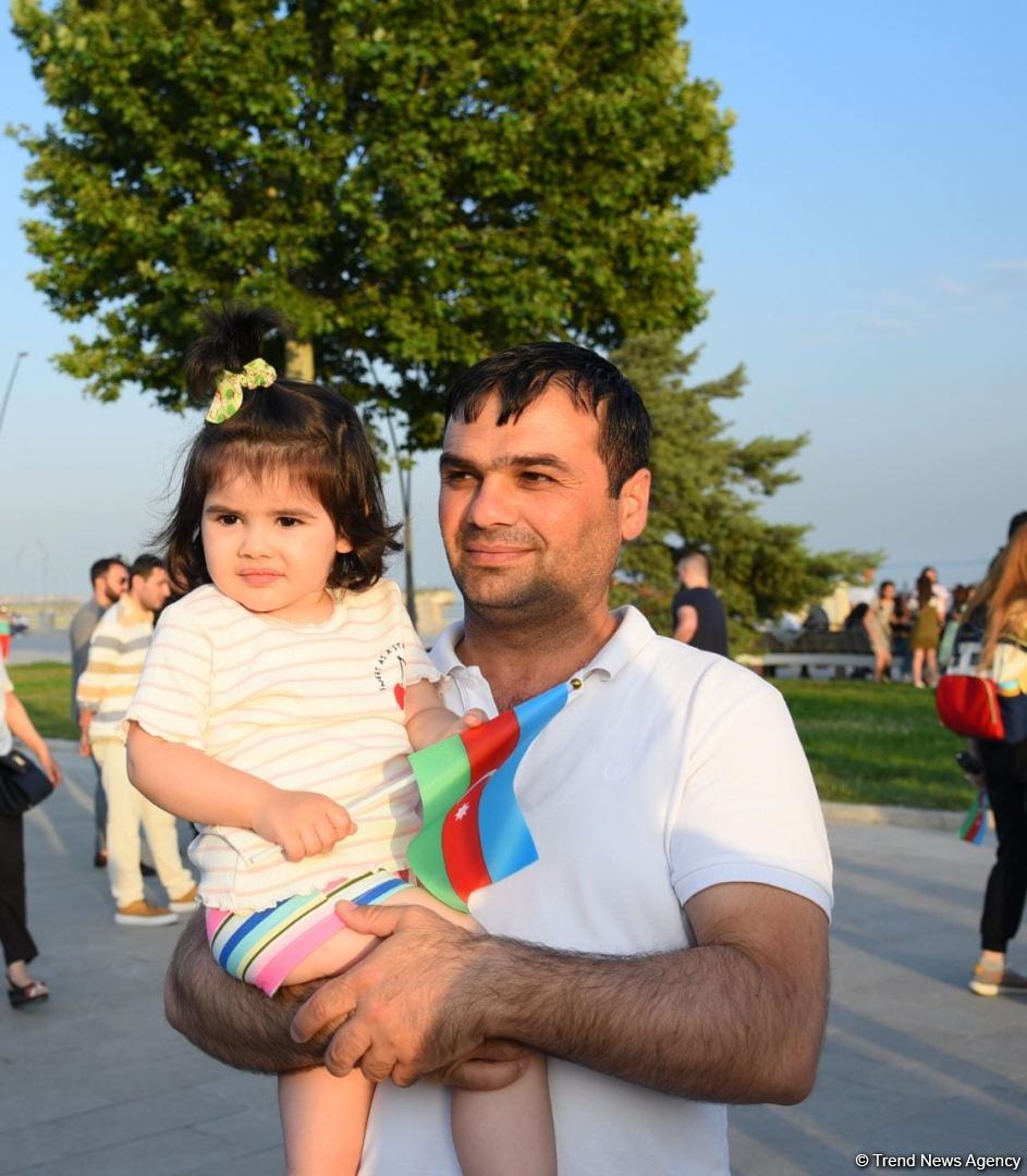 Baku hosts concert in honor of Azerbaijan's victory at European Championship (PHOTO)