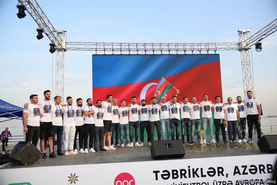 Baku hosts concert in honor of Azerbaijan's victory at European Championship (PHOTO)