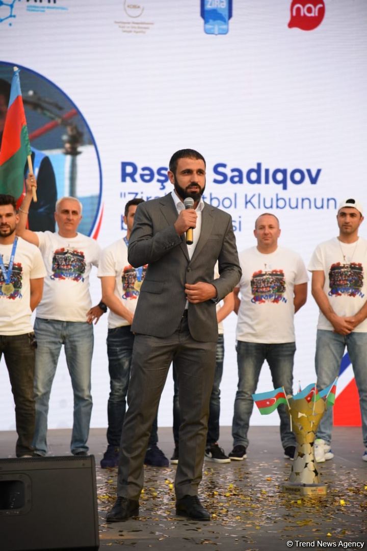 Baku hosts concert in honor of Azerbaijan's victory at European Championship (PHOTO)