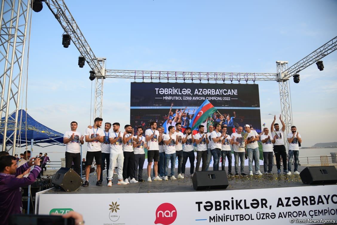 Baku hosts concert in honor of Azerbaijan's victory at European Championship (PHOTO)