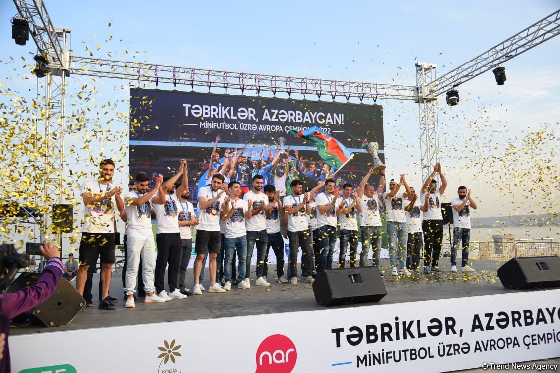 Baku hosts concert in honor of Azerbaijan's victory at European Championship (PHOTO)