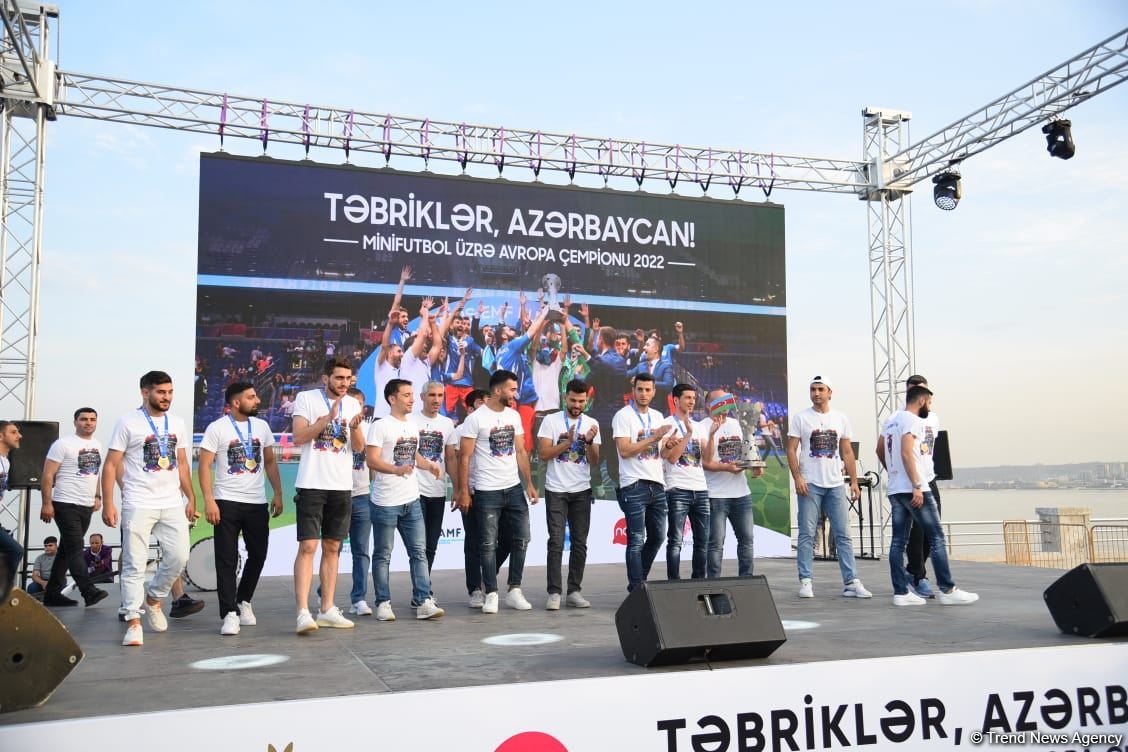 Baku hosts concert in honor of Azerbaijan's victory at European Championship (PHOTO)