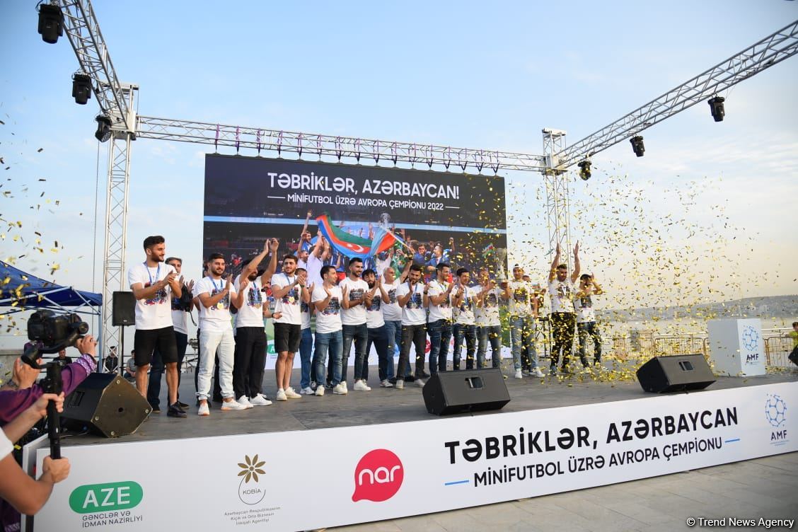 Baku hosts concert in honor of Azerbaijan's victory at European Championship (PHOTO)