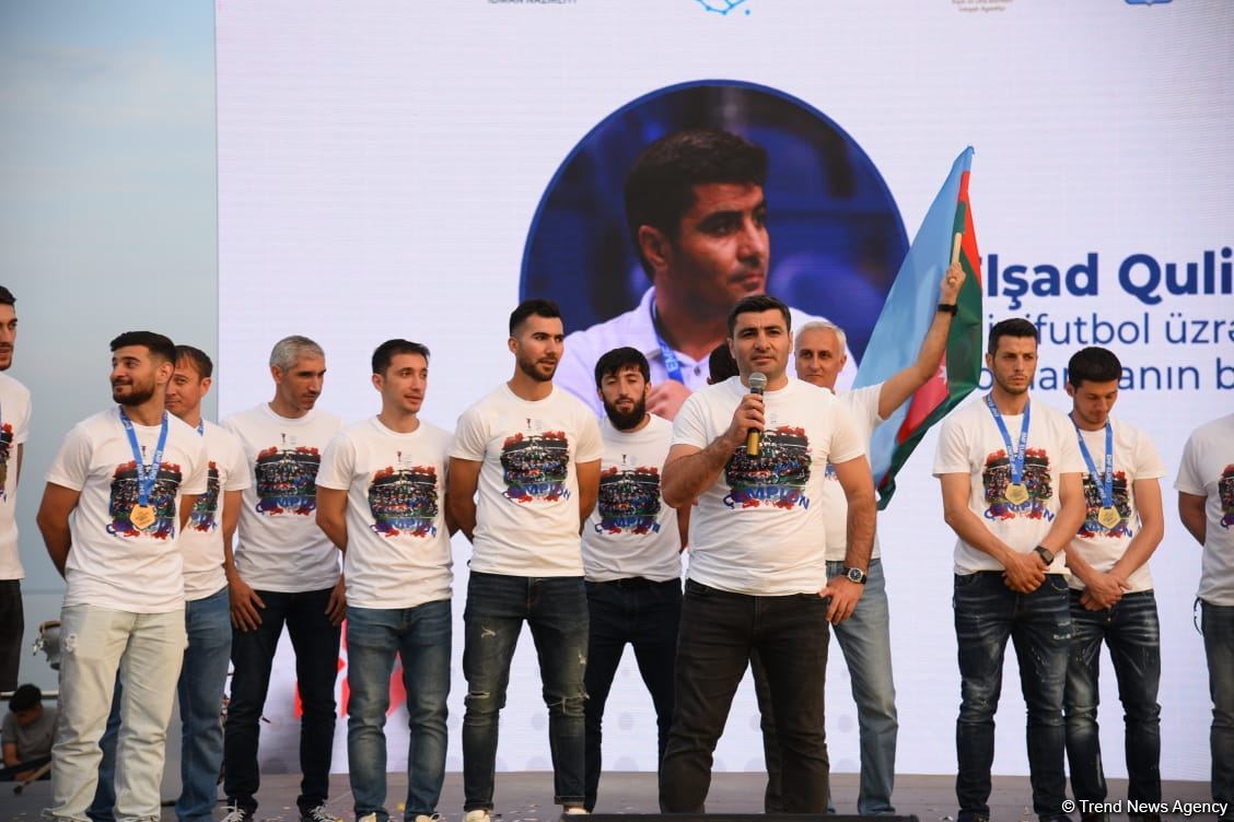 Baku hosts concert in honor of Azerbaijan's victory at European Championship (PHOTO)