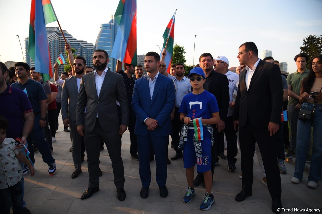 Baku hosts concert in honor of Azerbaijan's victory at European Championship (PHOTO)