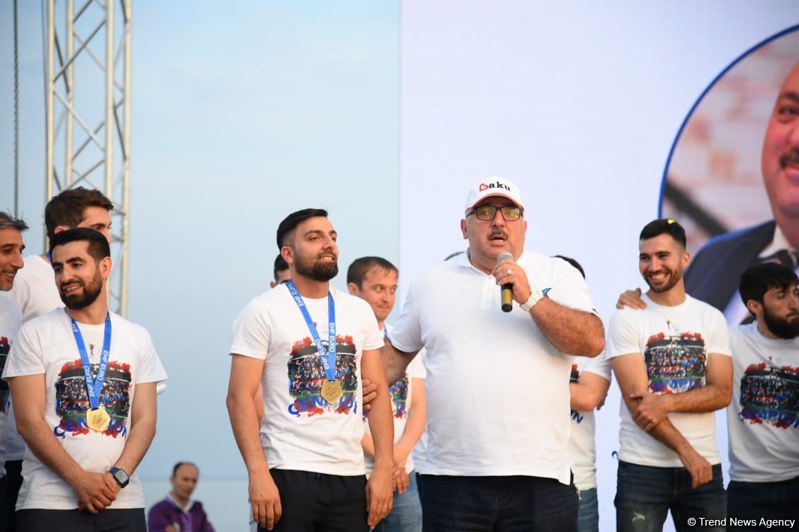 Baku hosts concert in honor of Azerbaijan's victory at European Championship (PHOTO)