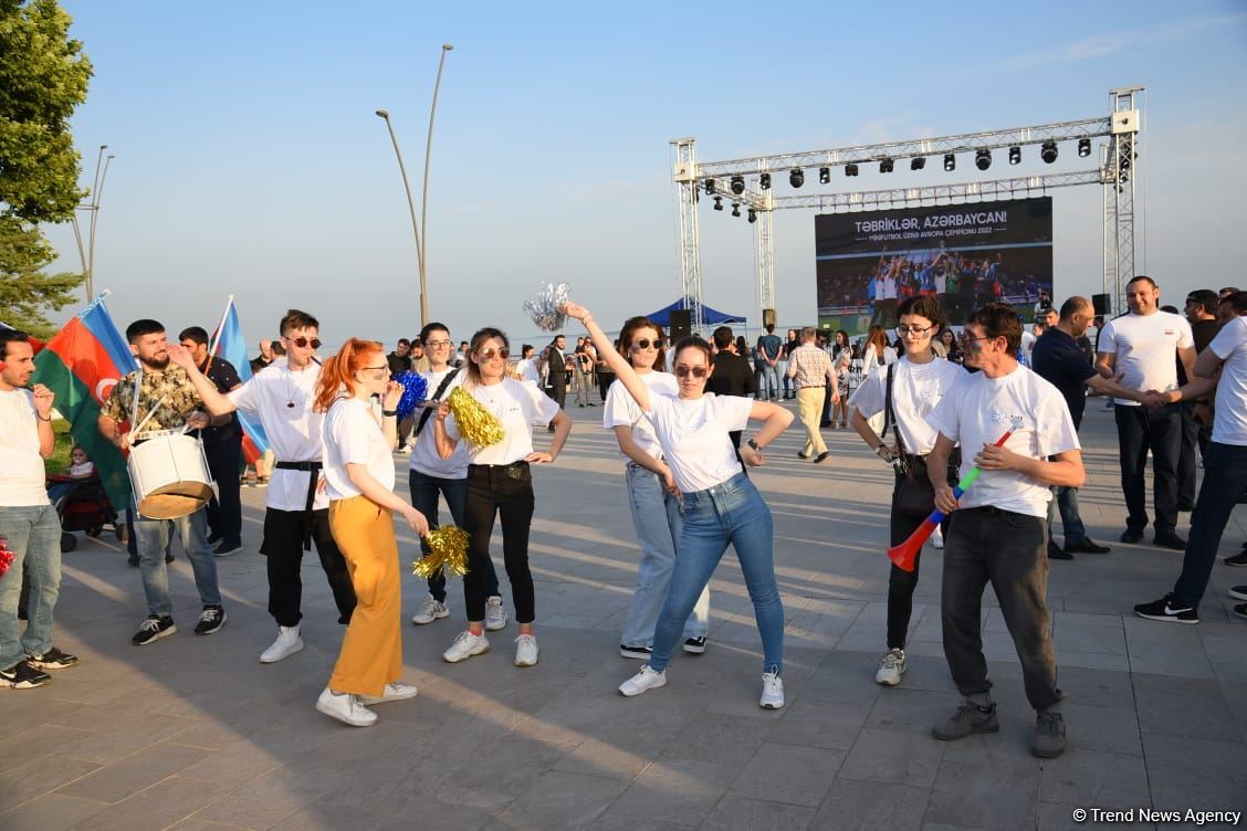 Baku hosts concert in honor of Azerbaijan's victory at European Championship (PHOTO)