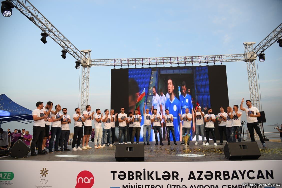 Baku hosts concert in honor of Azerbaijan's victory at European Championship (PHOTO)