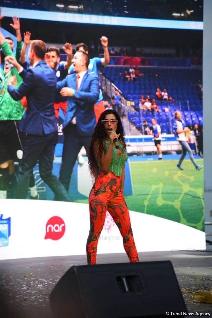 Baku hosts concert in honor of Azerbaijan's victory at European Championship (PHOTO)