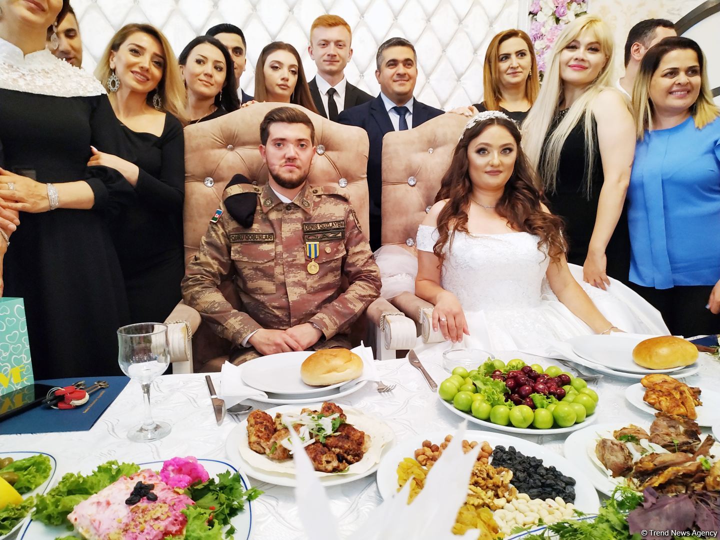 Свадьба года в Азербайджане - дочь Национального героя Регина Ковалева и герой Карабахской войны Денис Гузлаев. История настоящей любви!  (ВИДЕО, ФОТО)