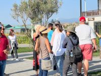 Group of international travelers visit 'smart village' of Aghali (PHOTO)