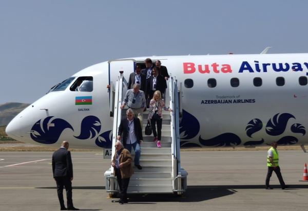 Participants of IX Global Baku Forum arrive in Azerbaijan's Fuzuli (PHOTO)
