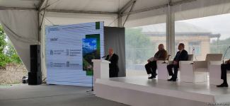 Participants of IX Global Baku Forum hold panel discussions in Shusha (PHOTO)