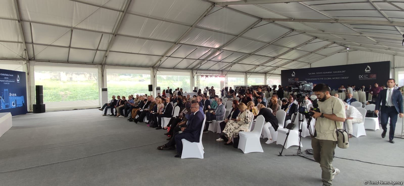 Participants of IX Global Baku Forum hold panel discussions in Shusha (PHOTO)