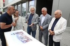 Под открытым небом Баку 20 художников создали одно удивительное произведение, посвященное городу Шуша  (ФОТО)