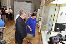 В Музее истории Азербайджана представлено отреставрированное надгробье основателя Карабахского ханства (ФОТО)
