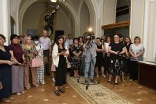 В Музее истории Азербайджана представлено отреставрированное надгробье основателя Карабахского ханства (ФОТО)