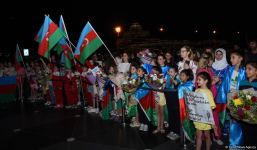 Azerbaijani gymnasts return from European Championship in Israel with four medals (PHOTO)