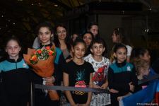 Azerbaijani gymnasts return from European Championship in Israel with four medals (PHOTO)