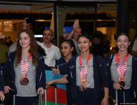 Azerbaijani gymnasts return from European Championship in Israel with four medals (PHOTO)