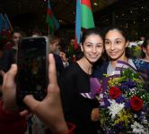 Azerbaijani gymnasts return from European Championship in Israel with four medals (PHOTO)