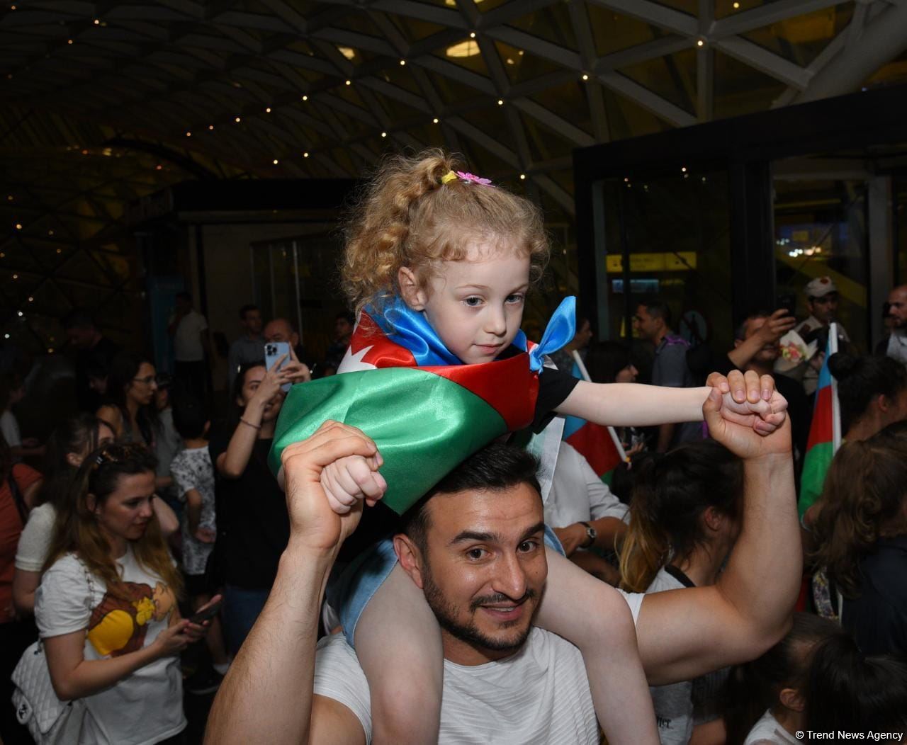 Azerbaijani gymnasts return from European Championship in Israel with four medals (PHOTO)