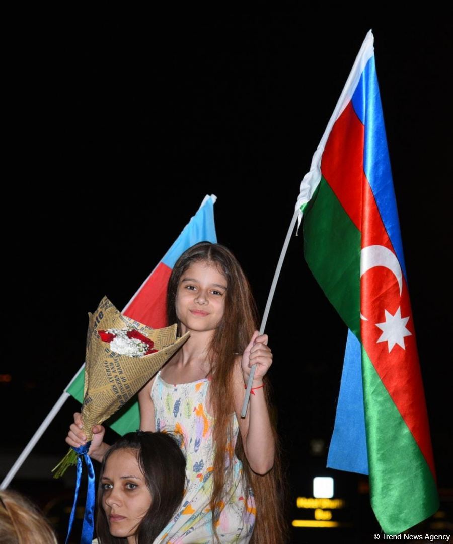 Azerbaijani gymnasts return from European Championship in Israel with four medals (PHOTO)