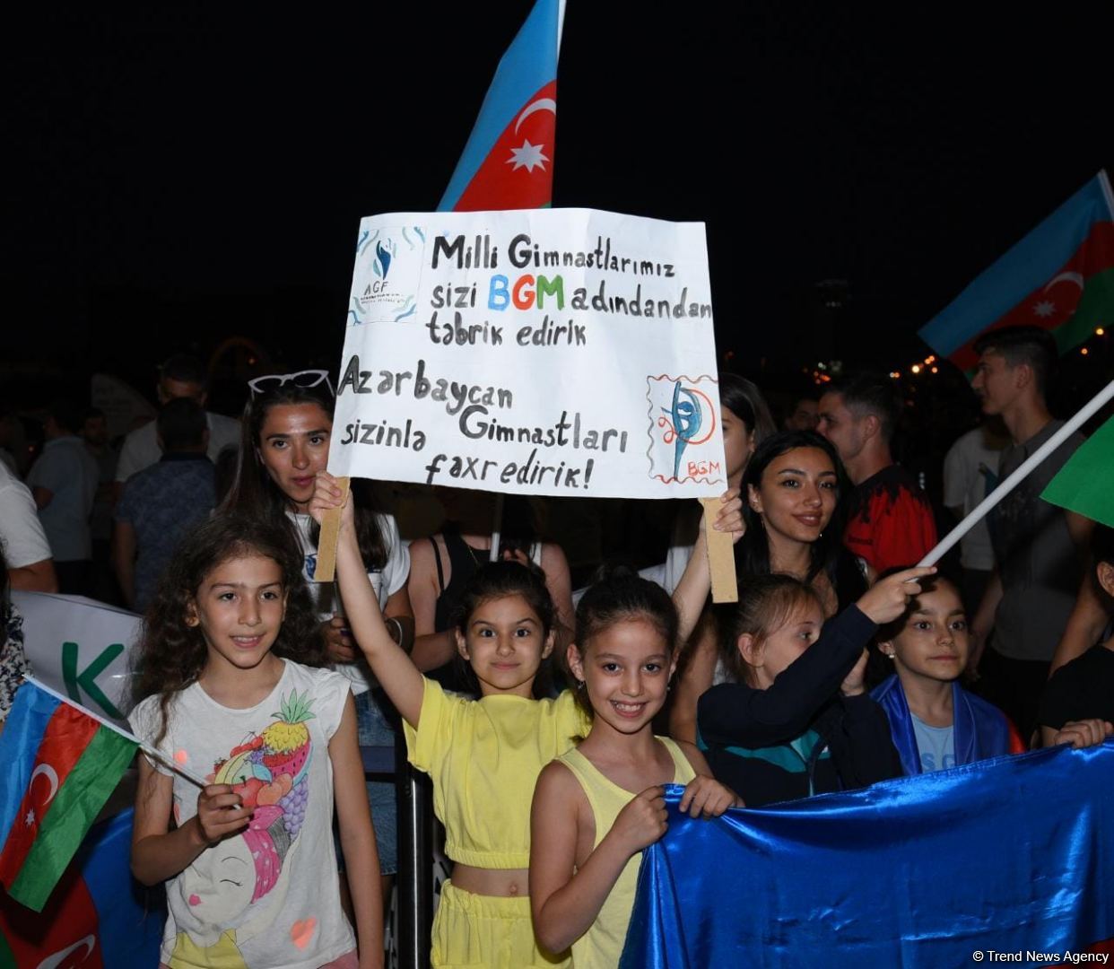 Azerbaijani gymnasts return from European Championship in Israel with four medals (PHOTO)