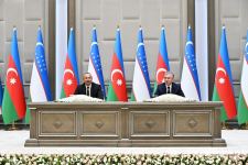 Azerbaijan, Uzbekistan sign documents (PHOTO/VIDEO)