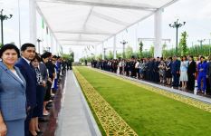 Президент Ильхам Алиев и Президент Шавкат Мирзиёев приняли участие в церемонии открытия площади Гейдара Алиева в Ташкенте (ФОТО/ВИДЕО)