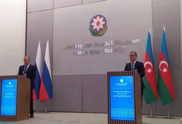 Azerbaijani, Russian FMs hold meeting in Türkiye's Antalya