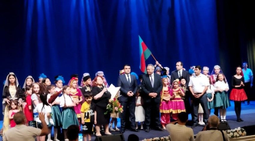 В Гяндже представлен концерт народов Азербайджана в честь "Года города Шуша" (ВИДЕО, ФОТО)