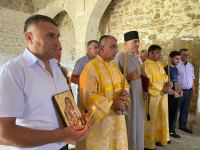 Начался визит албано-удийской религиозной общины в Суговушан (ФОТО)