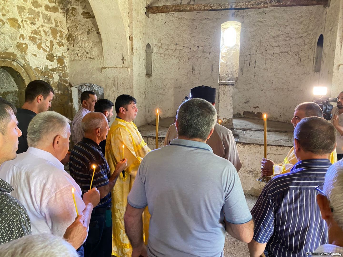 Начался визит албано-удийской религиозной общины в Суговушан (ФОТО)