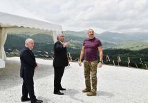 Президент Ильхам Алиев ознакомился со строительством Лачинского международного аэропорта (ФОТО/ВИДЕО)