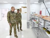 Президент Ильхам Алиев принял участие в открытии воинской части в Кяльбаджарском районе (ФОТО/ВИДЕО)