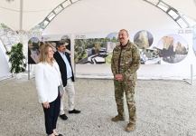 Президент Ильхам Алиев ознакомился с генеральным планом города Кяльбаджар и заложил фундамент Кяльбаджарского комплекса музеев Оккупации и Победы (ФОТО/ВИДЕО)