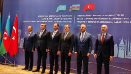 Встреча глав МИД Азербайджана, Турции и Казахстана служит обеспечению безопасности региона - Джейхун Байрамов (ФОТО)