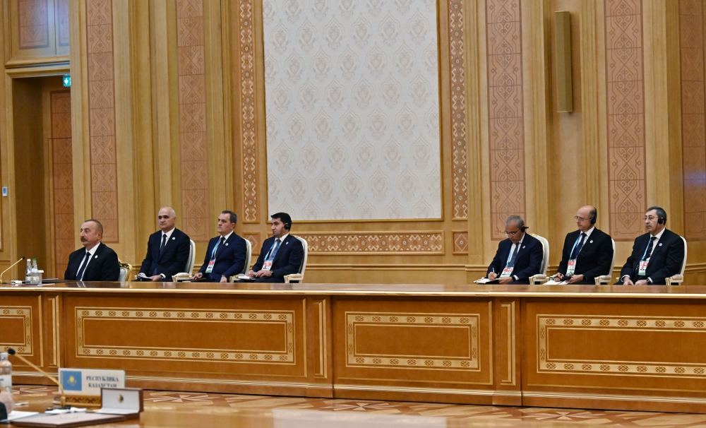 Президент Ильхам Алиев принял участие в VI саммите глав прикаспийских государств в Ашхабаде (ФОТО/ВИДЕО)
