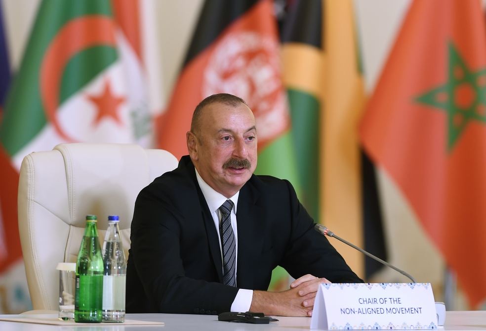 Президент Ильхам Алиев принял участие в Бакинской конференции Парламентской сети Движения неприсоединения (ФОТО/ВИДЕО)