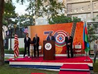 В американском посольстве в Баку отметили День независимости США (ФОТО)