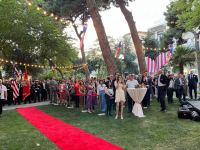 В американском посольстве в Баку отметили День независимости США (ФОТО)