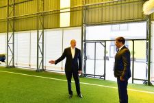 President Ilham Aliyev views landscaping work carried out in Baku's Ramana settlement (PHOTO/VIDEO)