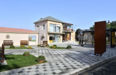 President Ilham Aliyev views landscaping work carried out in Baku's Ramana settlement (PHOTO/VIDEO)