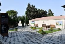 President Ilham Aliyev views landscaping work carried out in Baku's Ramana settlement (PHOTO/VIDEO)