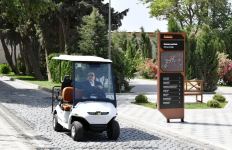 President Ilham Aliyev views landscaping work carried out in Baku's Ramana settlement (PHOTO/VIDEO)