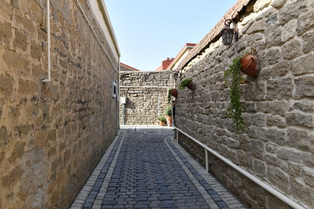President Ilham Aliyev views landscaping work carried out in Baku's Ramana settlement (PHOTO/VIDEO)