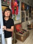 В Париже показали картины азербайджанской художницы – красочность и внутренняя гармония (ФОТО)
