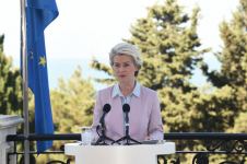 Президент Ильхам Алиев и Президент Европейской комиссии выступили с заявлениями для прессы (ФОТО/ВИДЕО) (версия 2)
