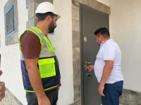 Residents of Azerbaijani Aghali village receive keys to their houses (PHOTO)